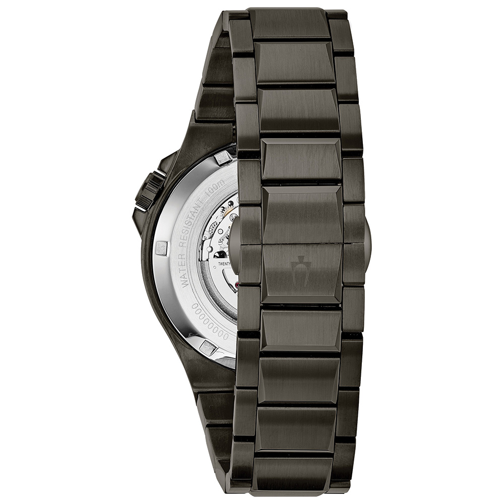 Bulova Herren Armbanduhr Maquina 98A179 Automatik