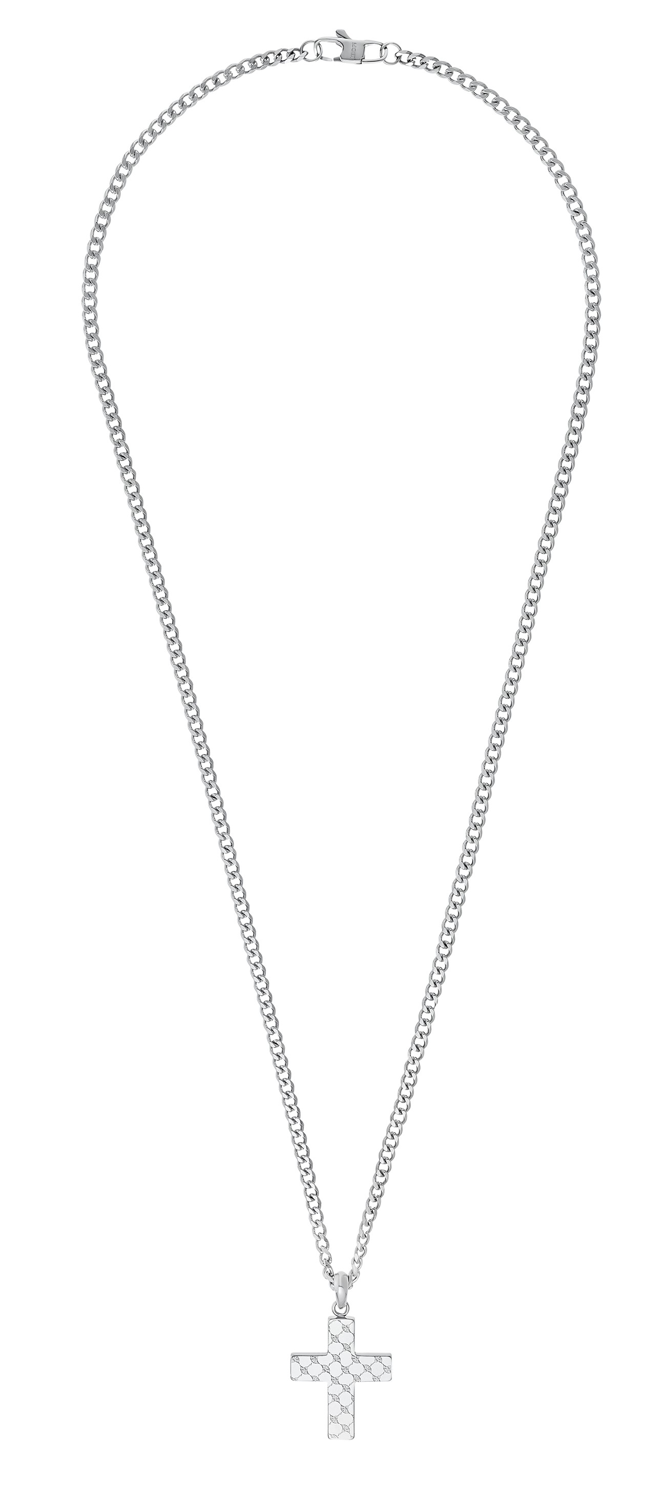 Joop! Herren Halskette 2031030 mit Anhänger Kreuz Edelstahl