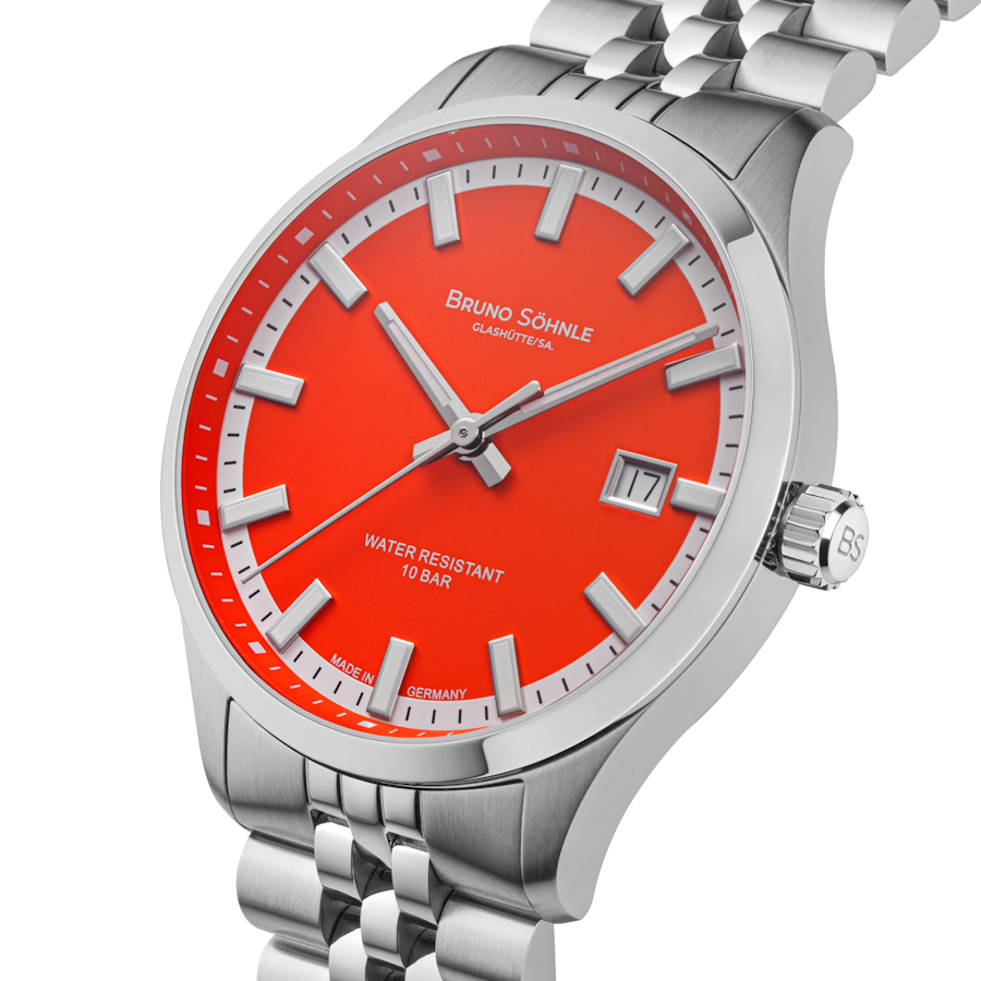 Bruno Söhnle Armbanduhr 17-12230-540 Turin Automatik "Bright Red" 2026