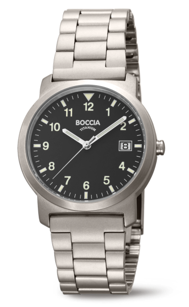 Boccia Herren Armbanduhr 3630-03 Sport Titan