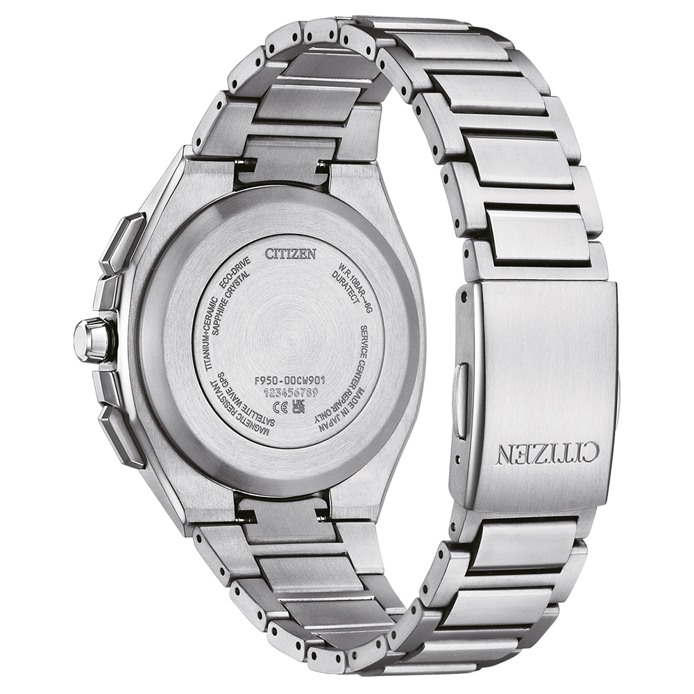 Citizen Herren Armbanduhr Attesa CC4104-53E Eco-Drive Satellite Wave GPS 