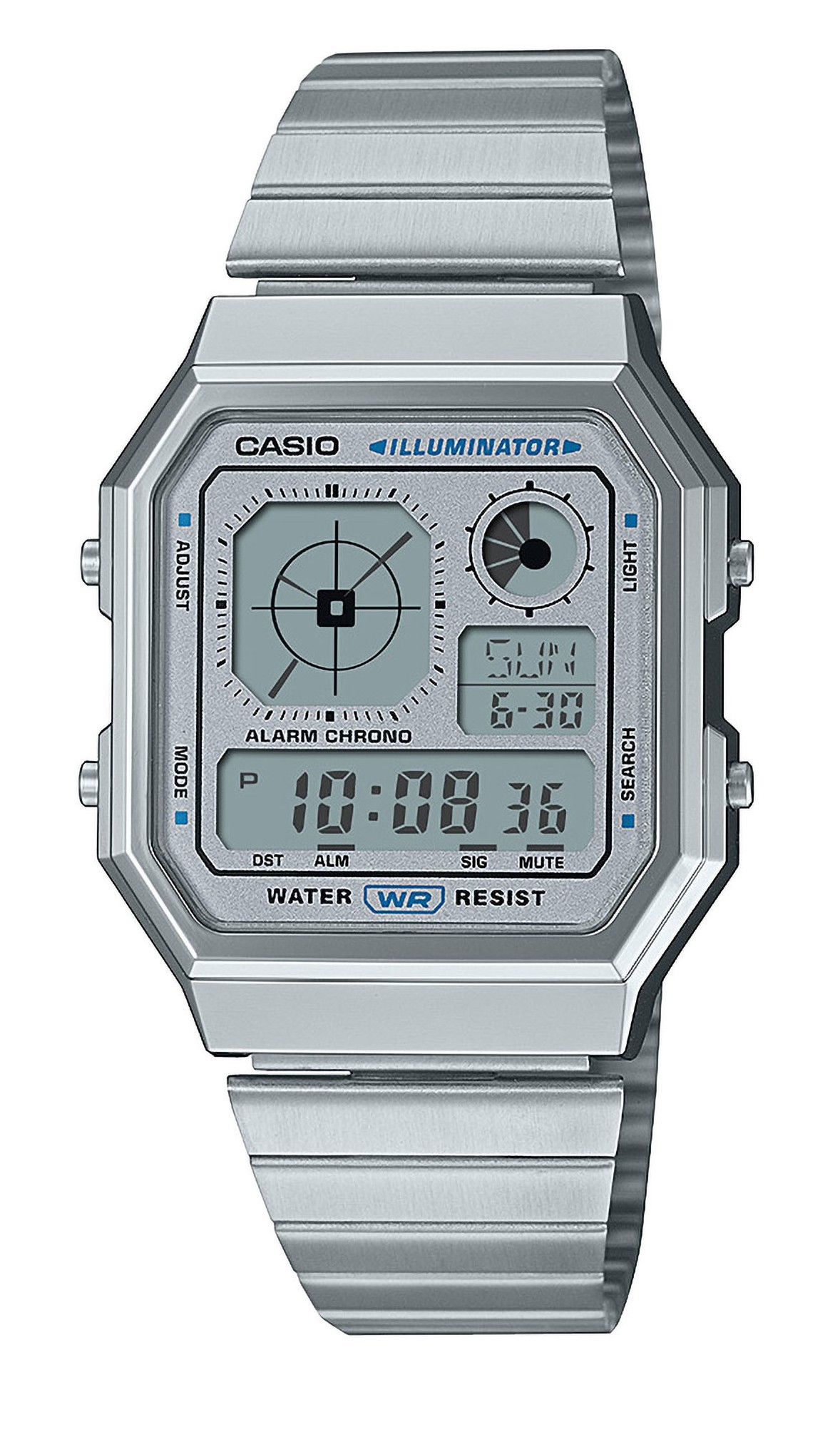 Casio Herren Armbanduhr A130WE-7AEF digital