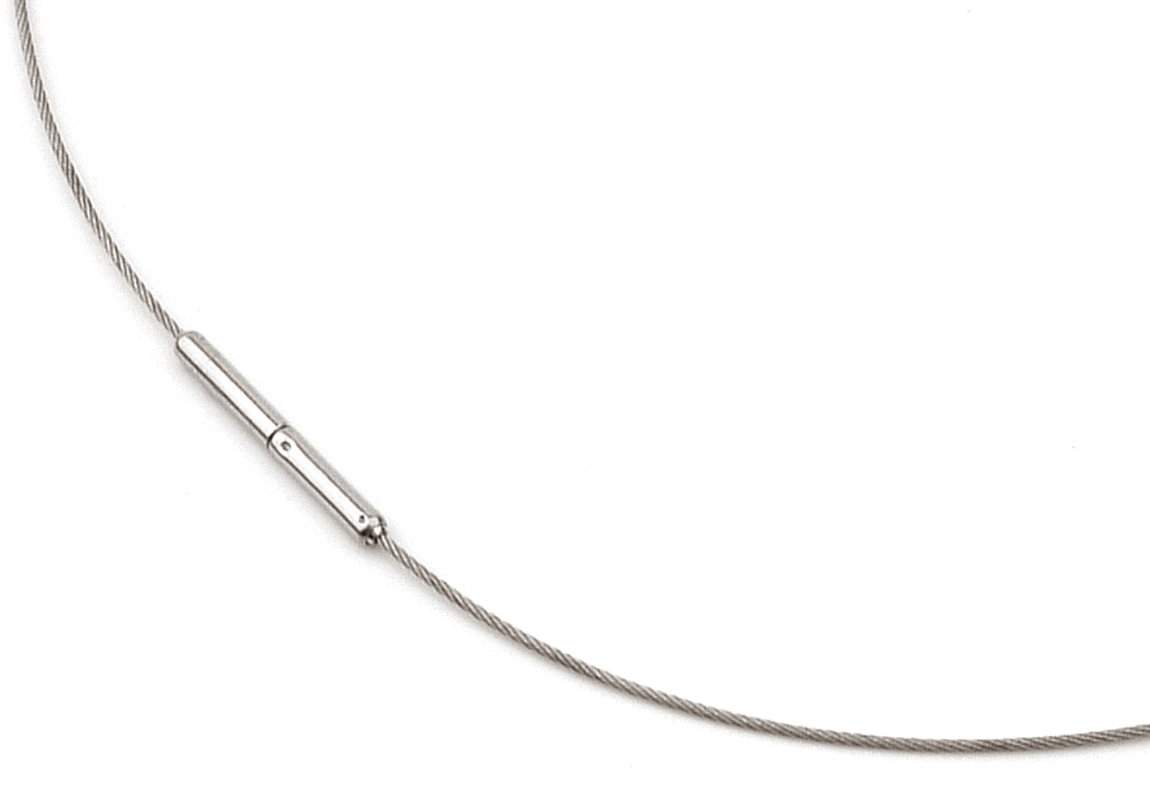 Boccia Damen Collier 0802-01 Titan Edelstahl