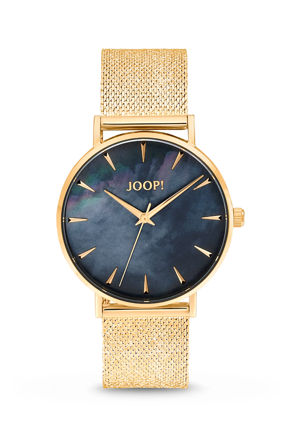 JOOP! Damen Armbanduhr 2036593 Edelstahl gelbgold IP