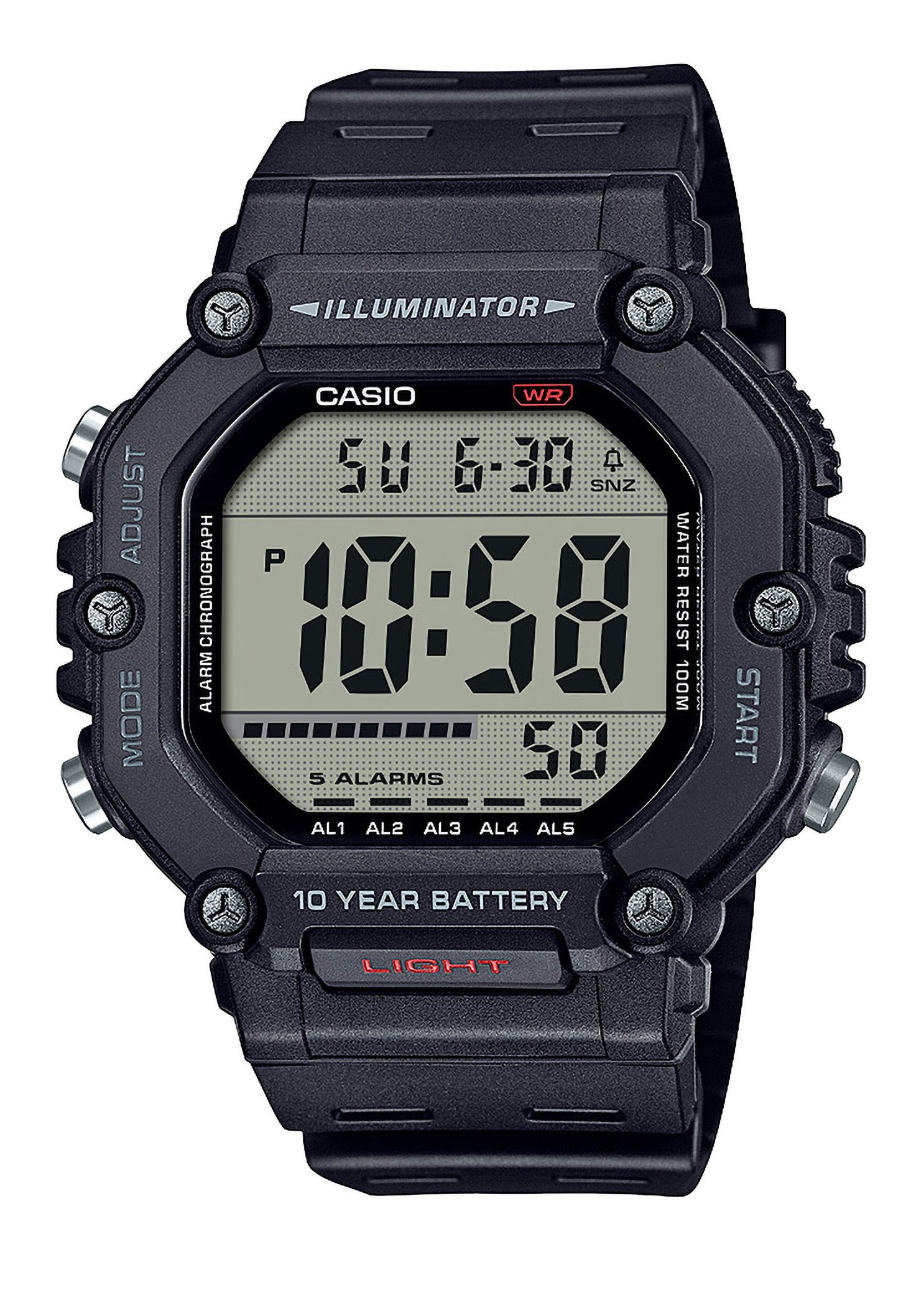 Casio Herren Armbanduhr AE-1600H-1AVEF digital