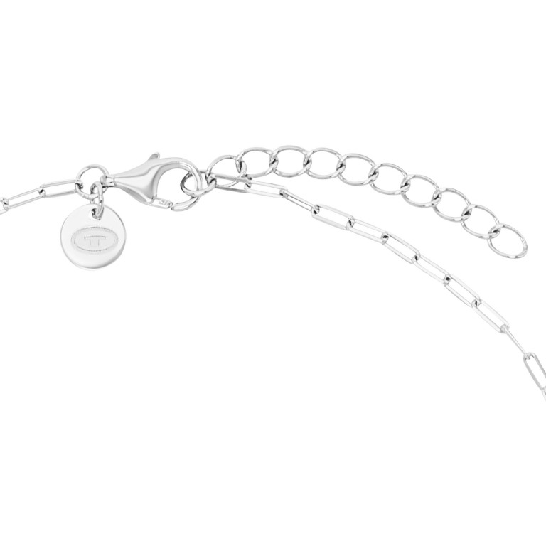 Tom Tailor Damen Halskette 2100557 Silber 925 mit synth. Zirkonia