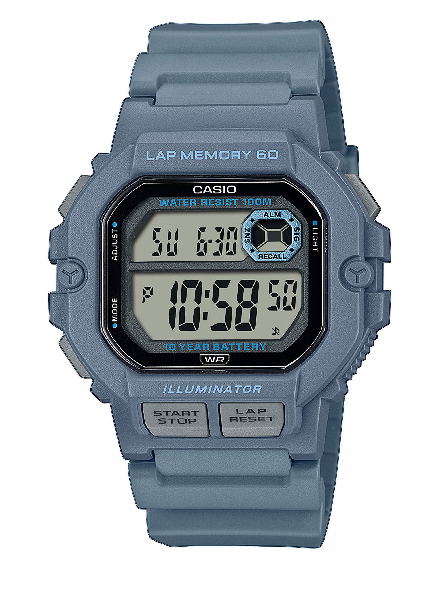 Casio Herren Armbanduhr WS-1400H-2AVEF digital