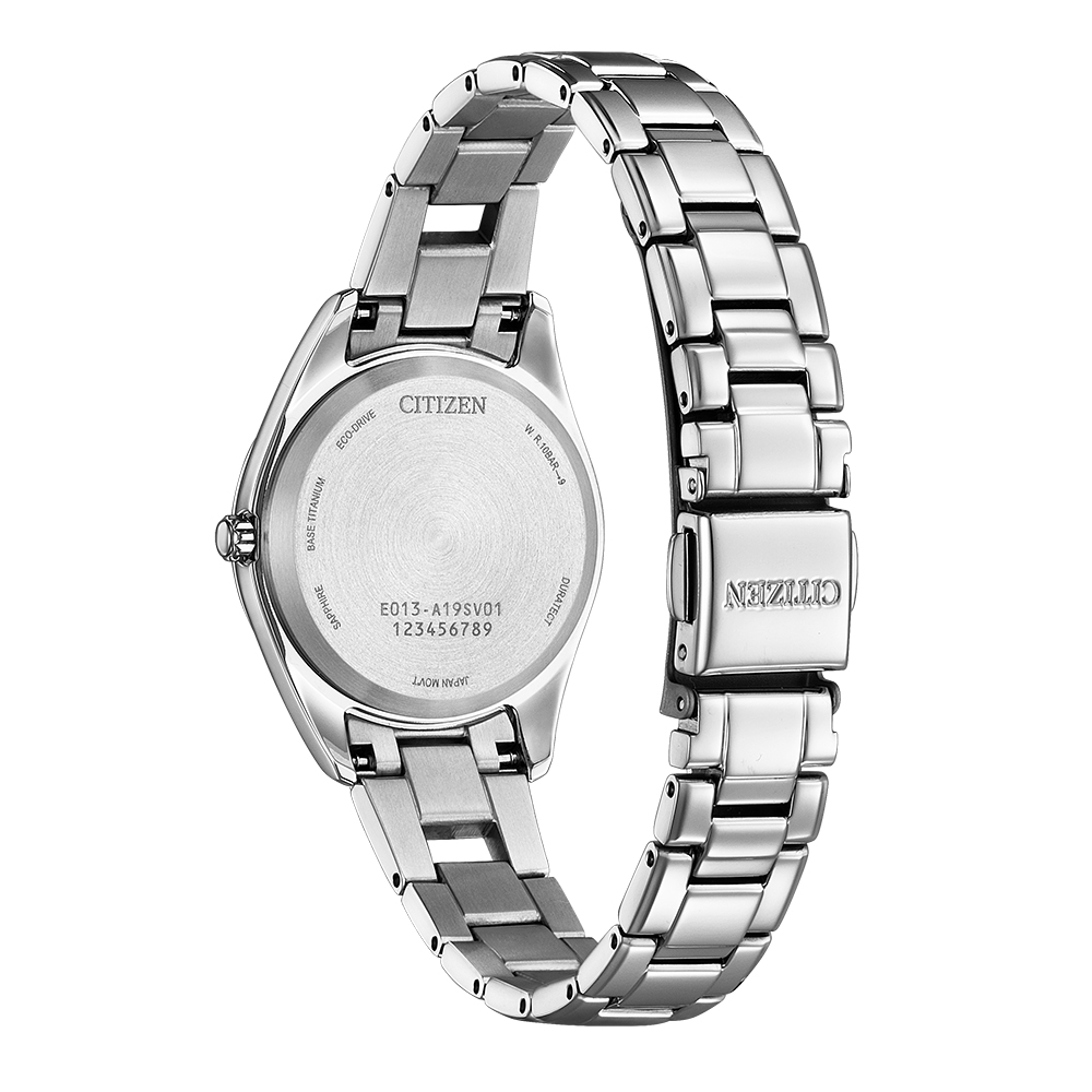 Citizen Damen Armbanduhr EW2601-81Z Solar Eco Drive Titanium