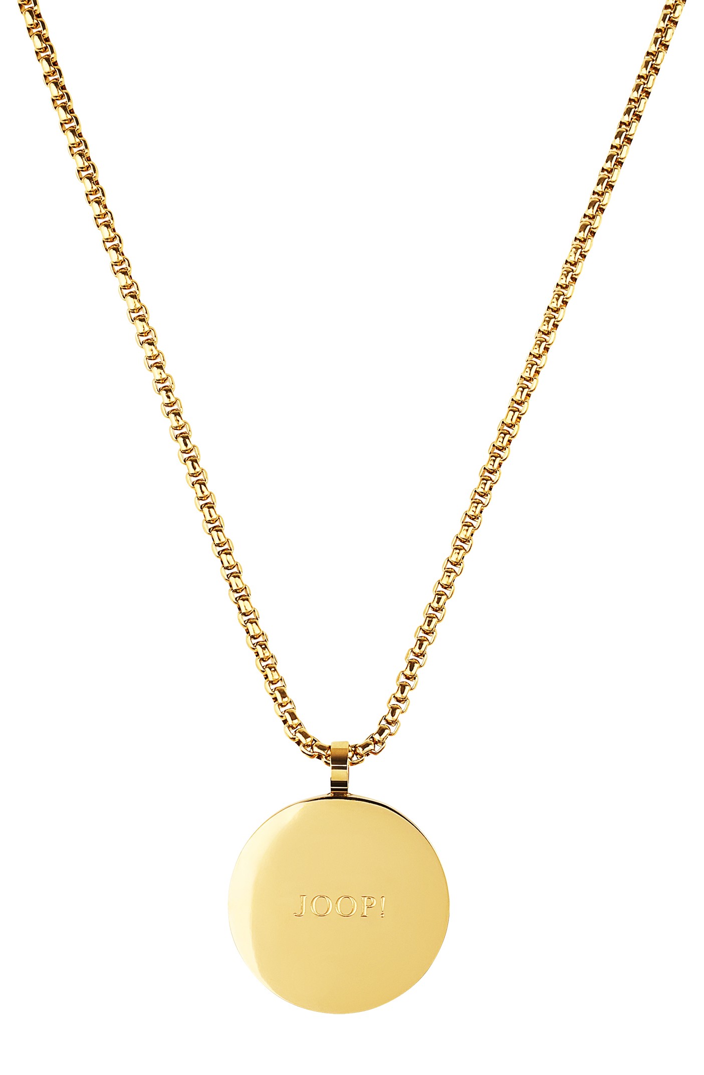 Joop! Damen Halskette 2100961 Edelstahl gelbgold IP synth. Zirkonia