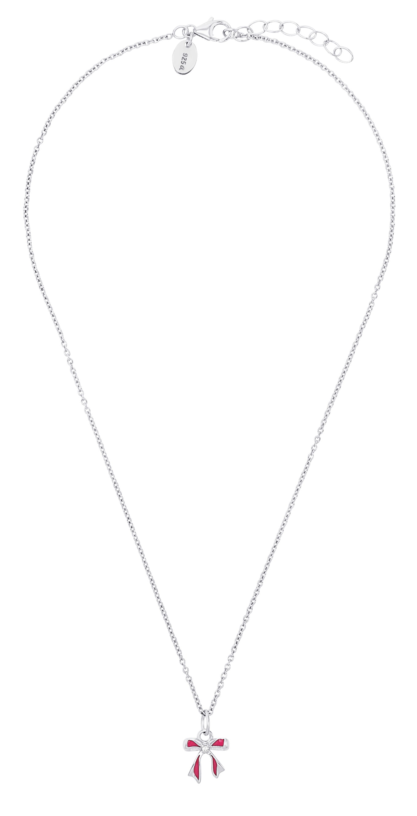 Lillifee Mädchen Halskette 2040629 mit Anhänger Schleife Silber 925