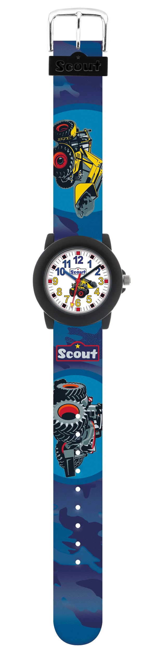 Scout Kinderuhr 280305038 Crystal Landmaschinen
