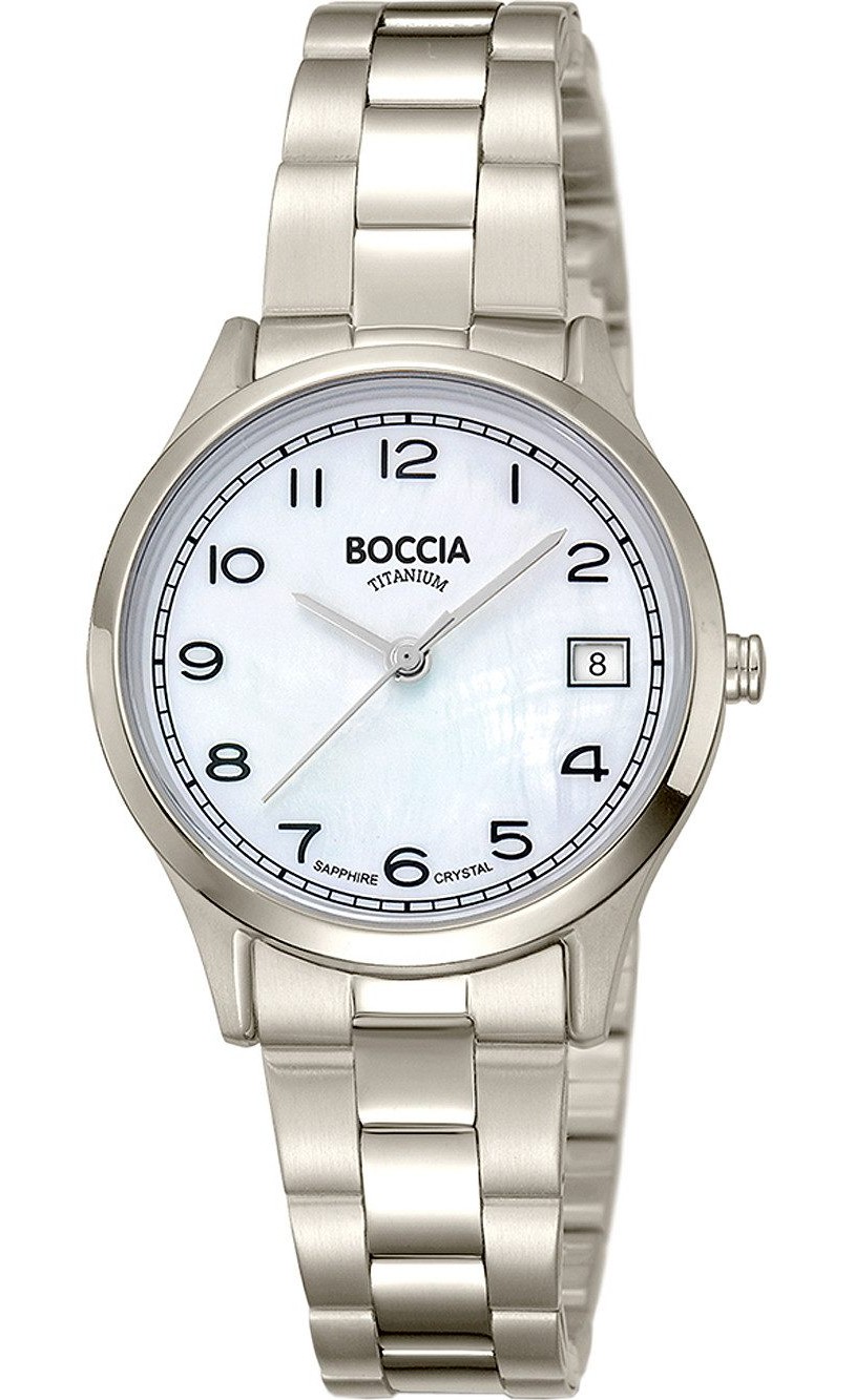 Boccia Damen Armbanduhr 3324-01 Titan Classic