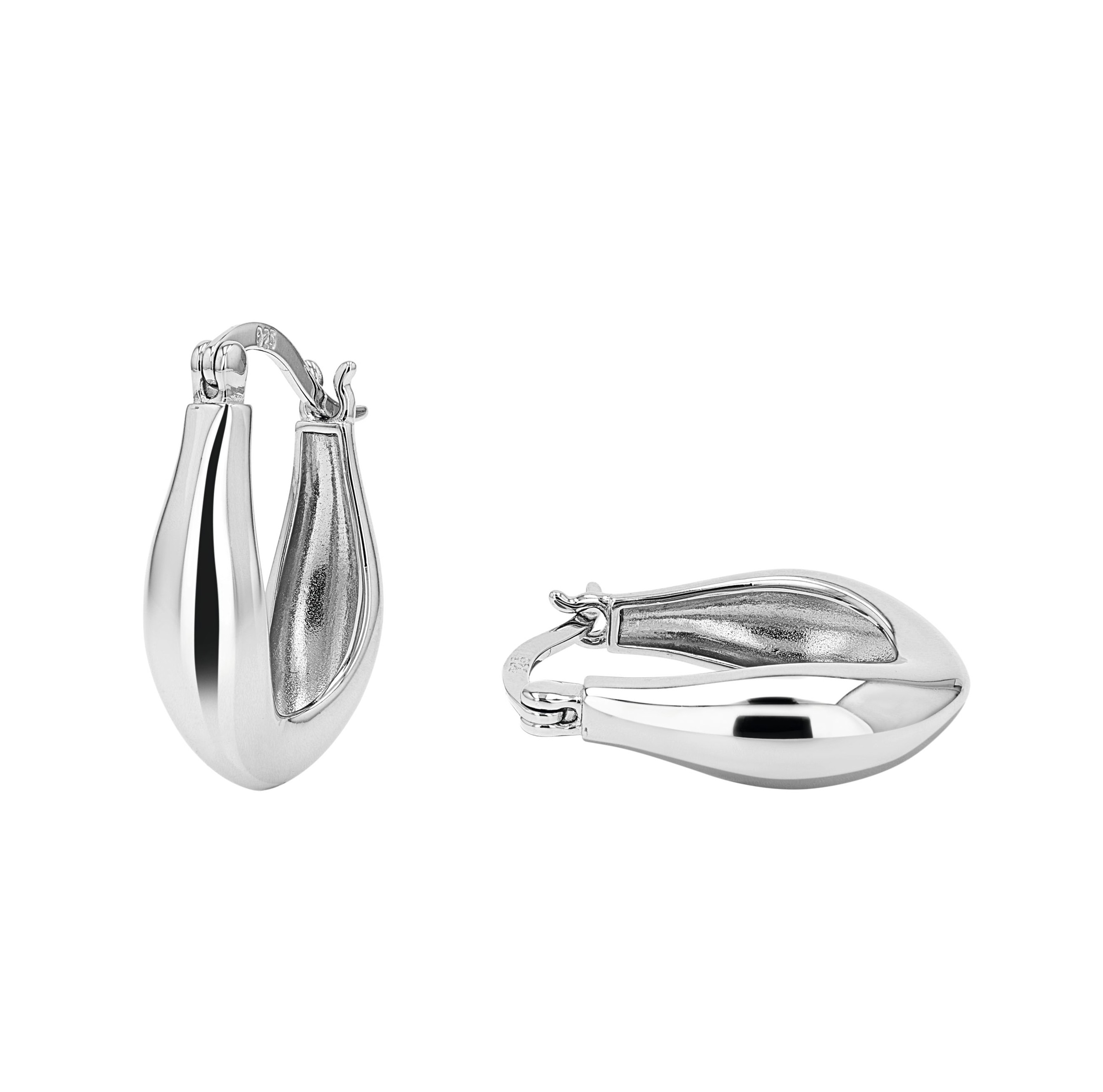 Tom Tailor Damen Creolen 2101241 Silber 925