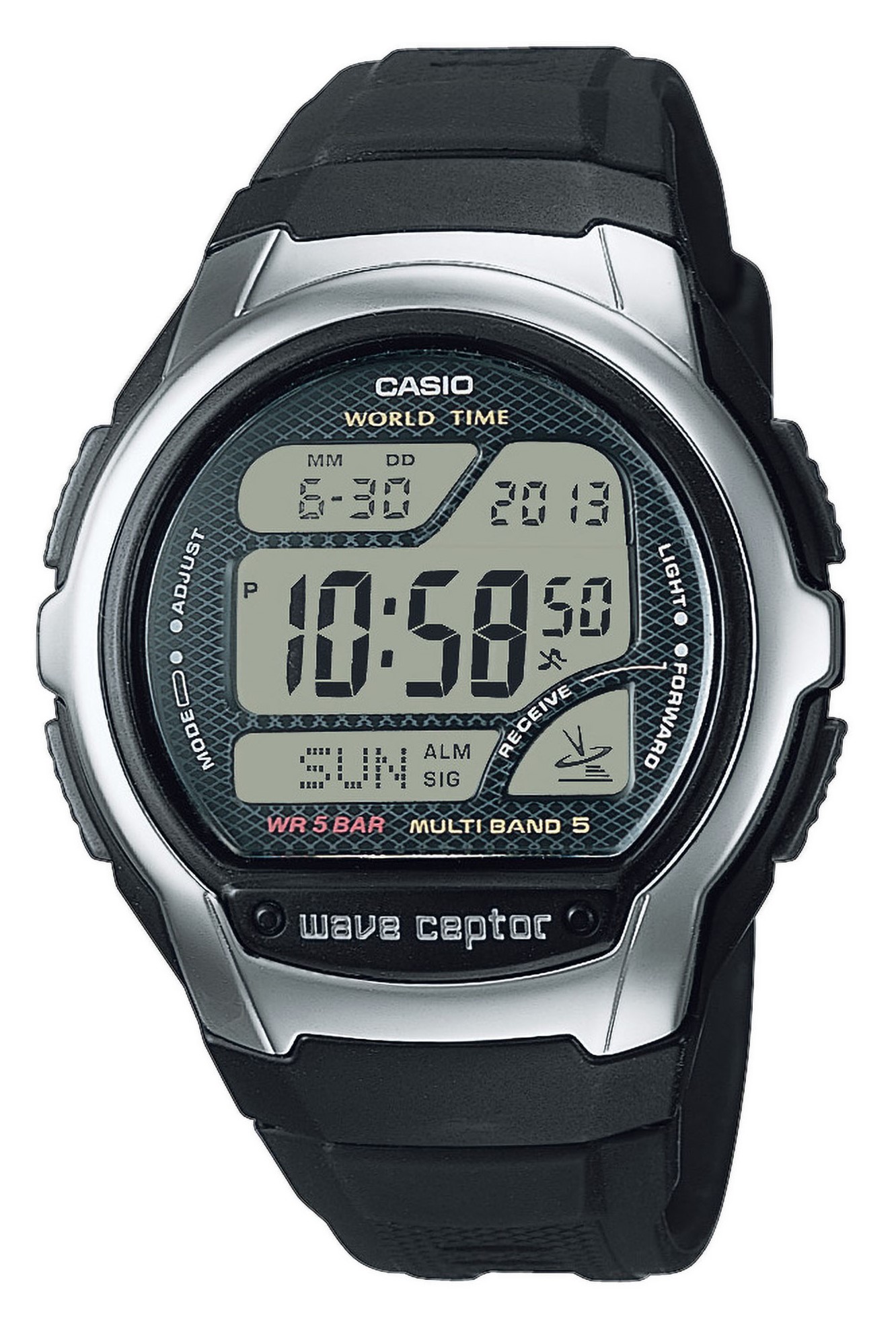 Casio Herren Armbanduhr WV-58R-1AEF Funkuhr digital