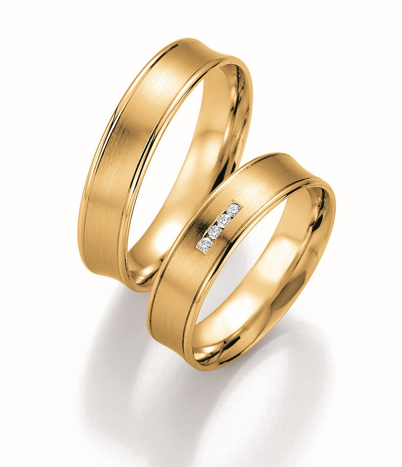 Eheringe Trauringe Ruesch Pure I 66/30170 66/30180 Gelbgold