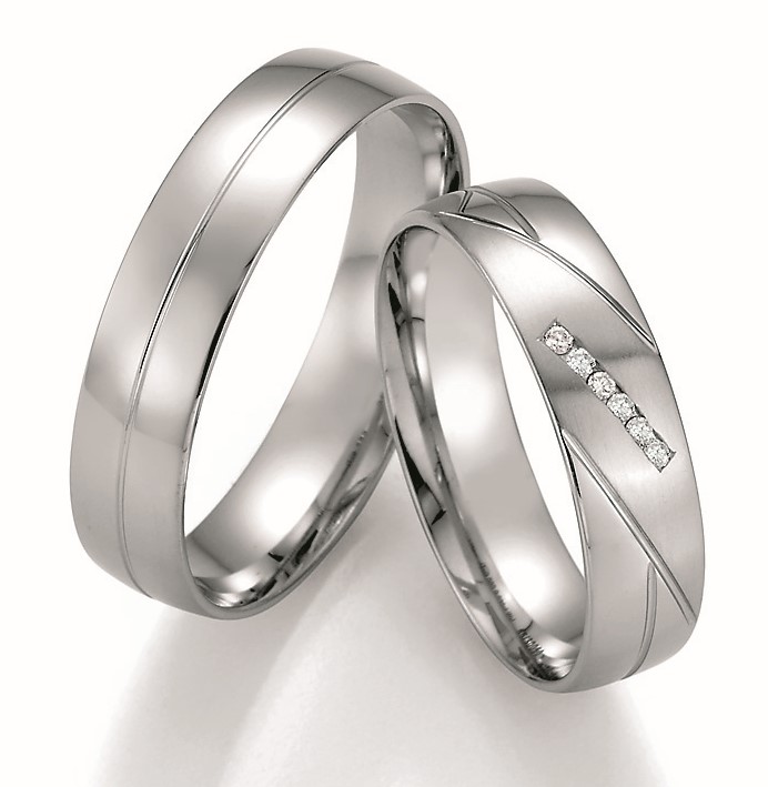 Eheringe Trauringe Ruesch Pure II 66/30050 66/30060 Weißgold