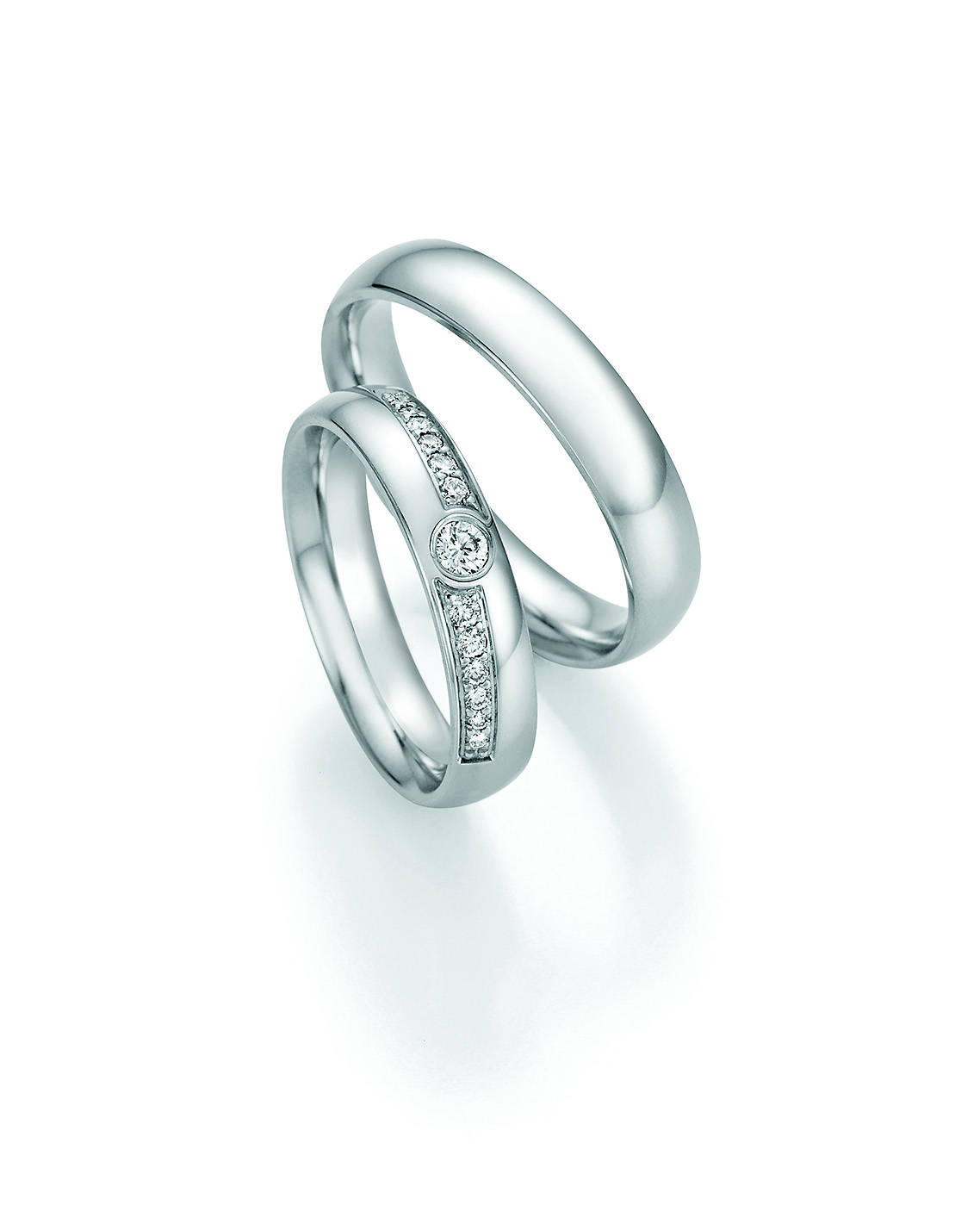 Eheringe Trauringe Honeymoon Solid IX 66-60130 / 66-60140