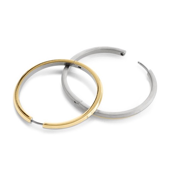 Boccia Damen Creolen 0573-02 Titan bicolor