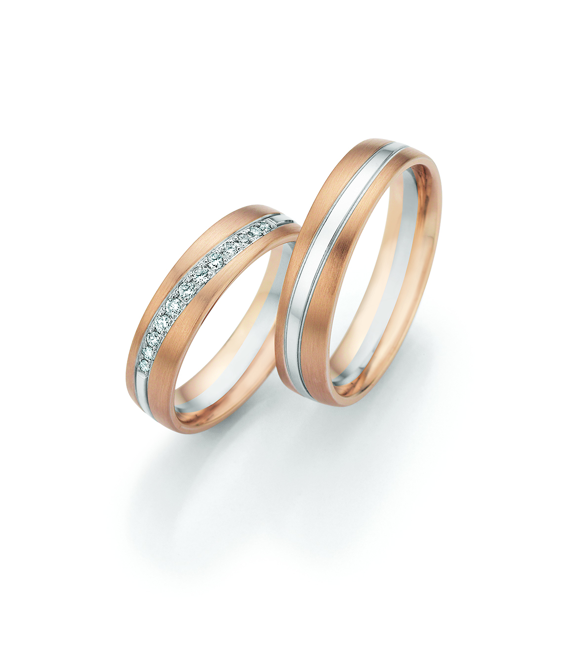 Eheringe Trauringe Honeymoon Champagne 66-16110 / 66-16120