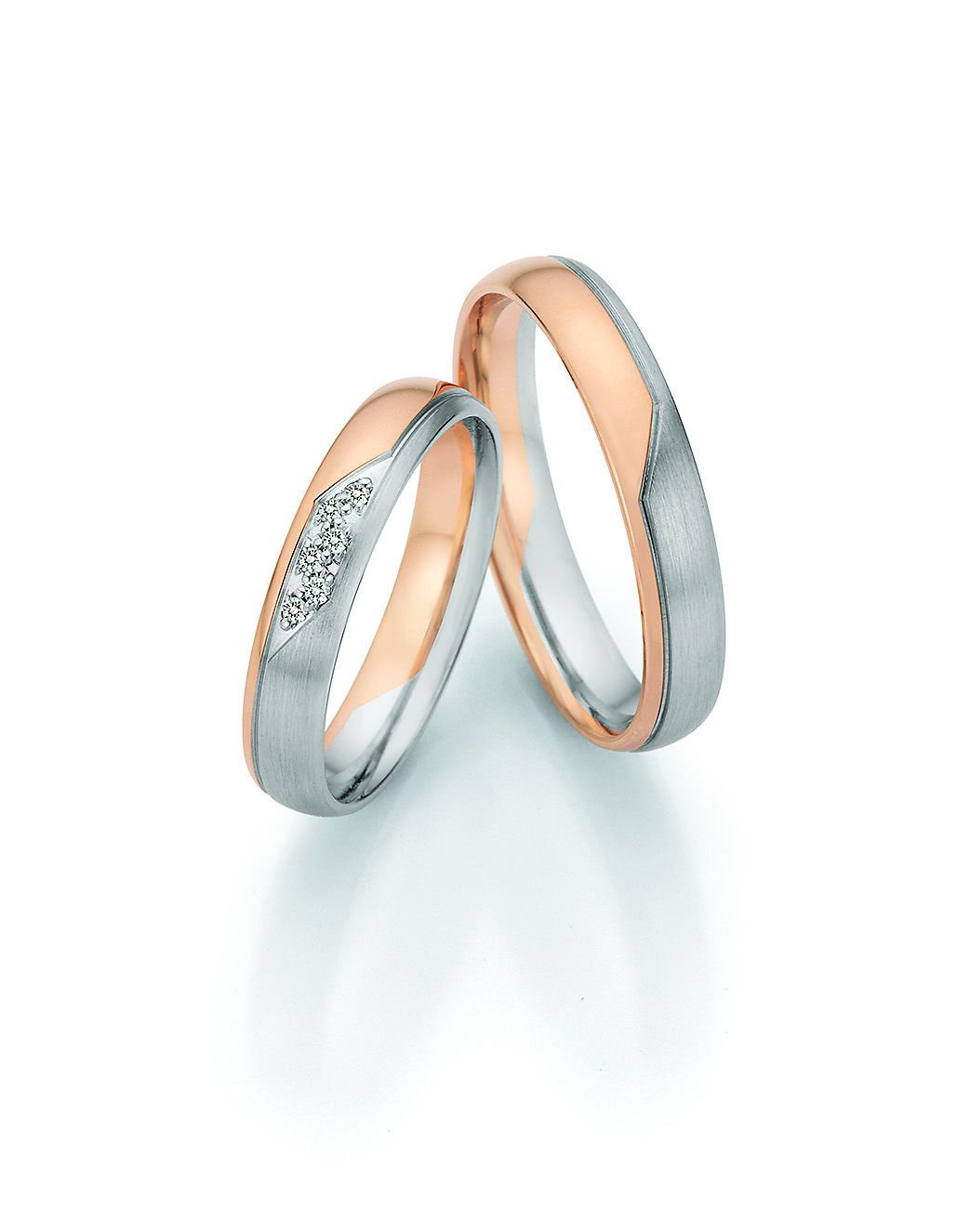 Eheringe Trauringe Honeymoon Platin III 66-67110 / 66-67120