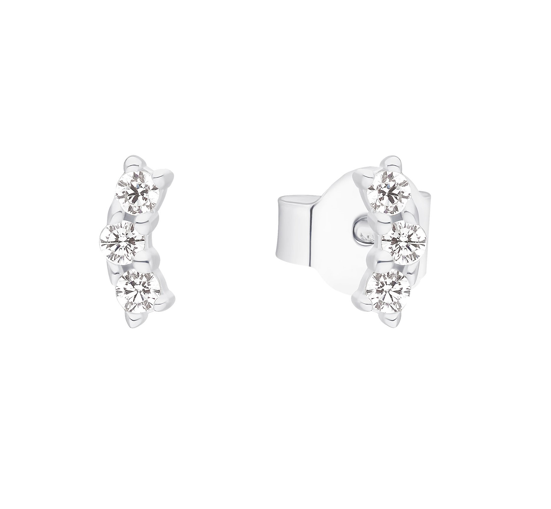 s.Oliver Damen Ohrringe 2034843 Silber Zirkonia