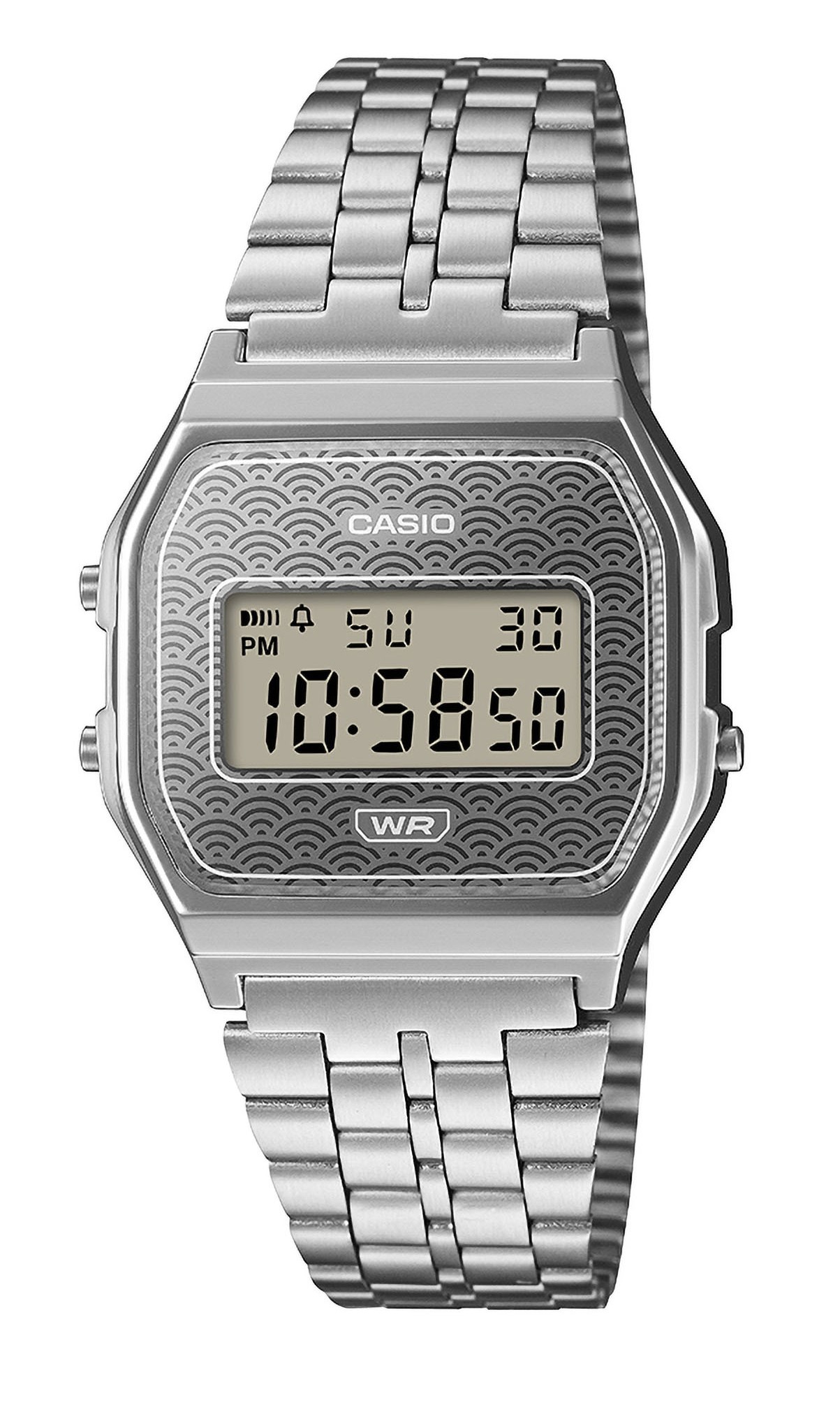 Casio Armbanduhr A159WEVJ-7ER Vintage Iconic digital grau