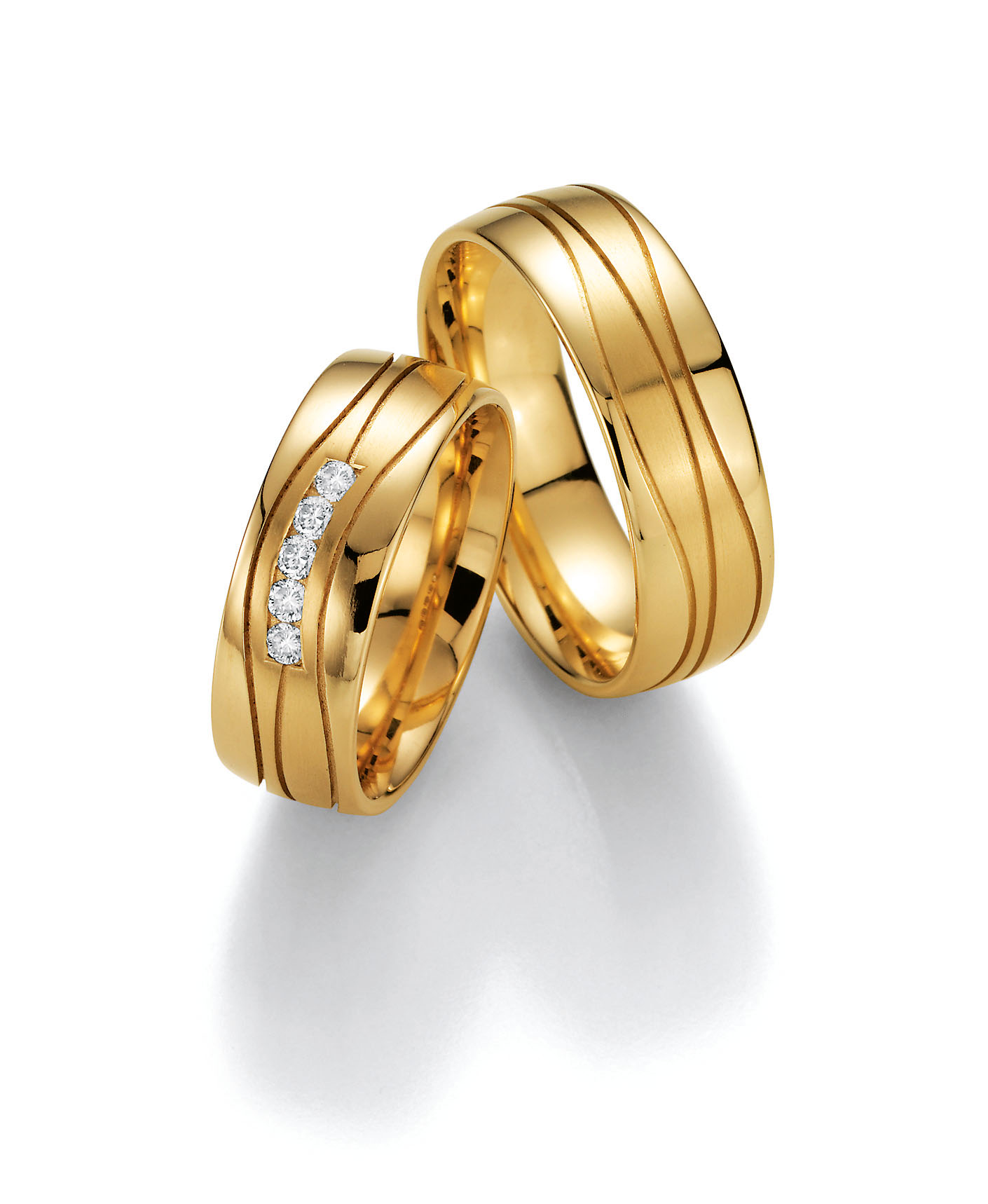 Eheringe Trauringe Honeymoon Premium D 02-40730 / 02-40740