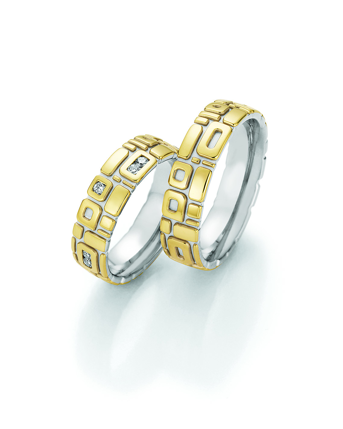 Eheringe Trauringe Honeymoon Solid XII 66-65030 / 66-65040