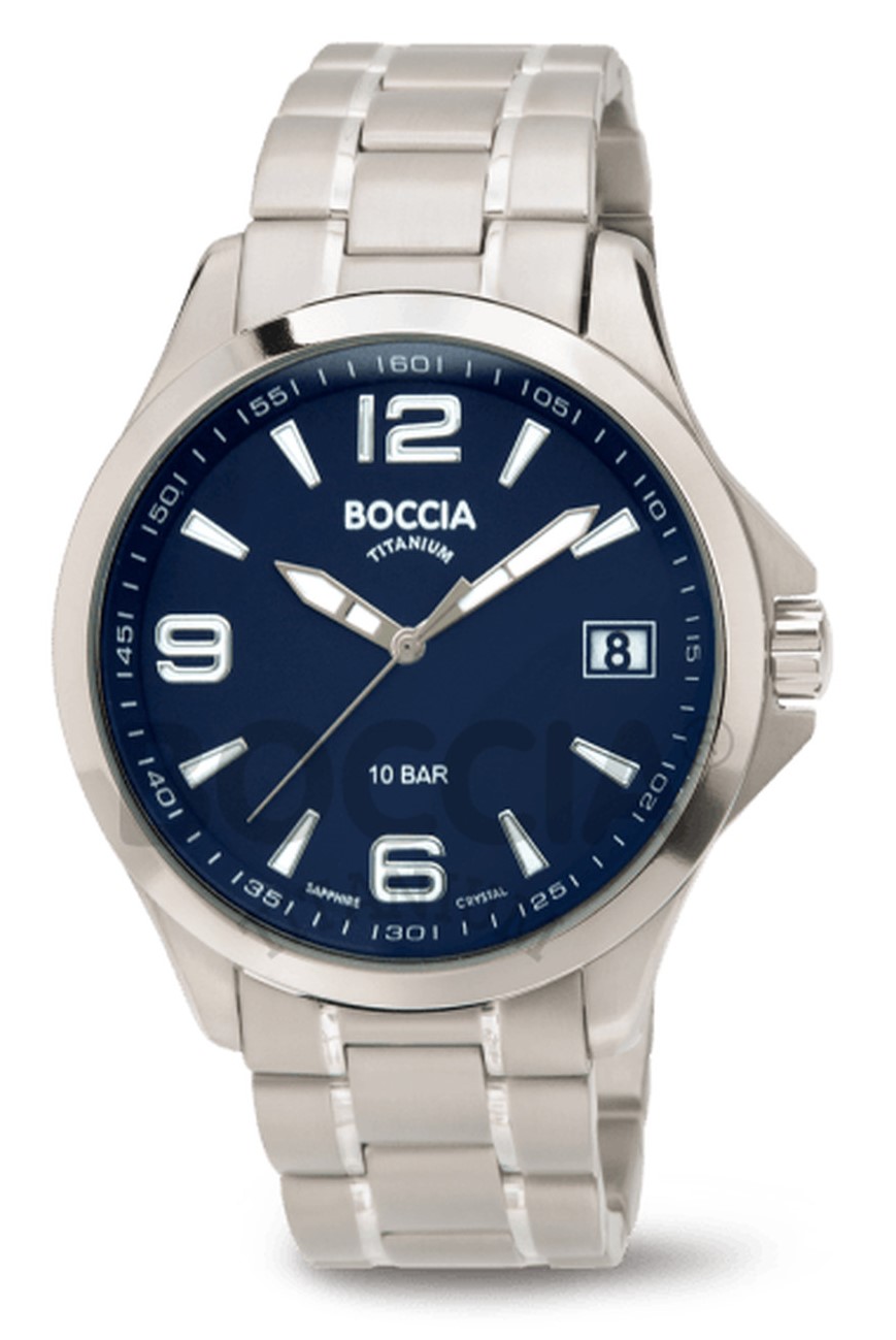 Boccia Herren Armbanduhr Sport 3591-03 Titan