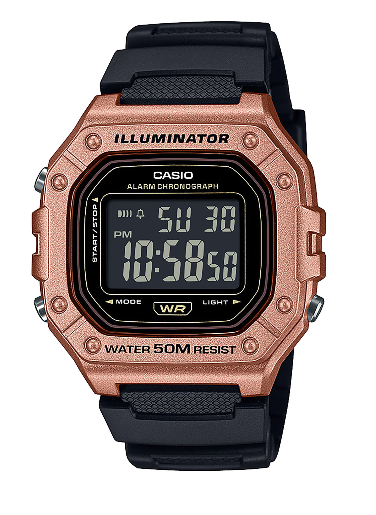 Casio Herren Armbanduhr W-218HM-5BVEF digital