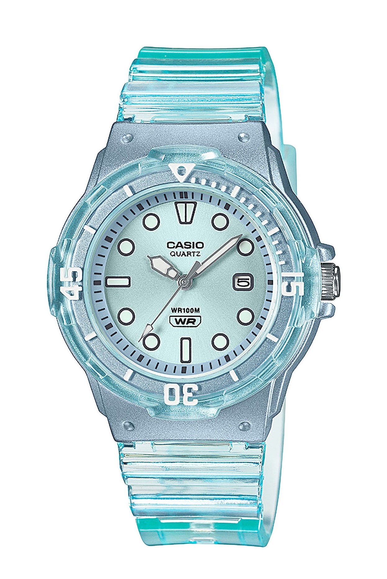 Casio Damen Armbanduhr LRW-200HS-2EVEF hellblau analog