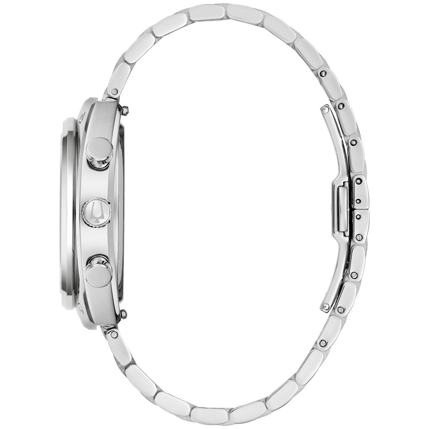 Bulova Herren Armbanduhr 96K118 Shelby Chronograph Edelstahl mit Wechselband Limited Edition