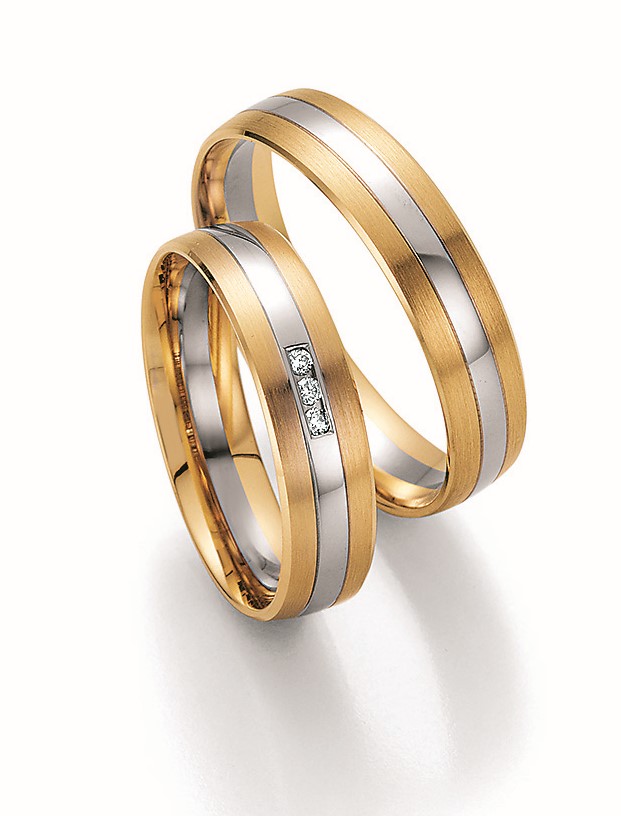 Eheringe Trauringe Ruesch Pure III 66/32110 66/32120 Weißgold Gelbgold