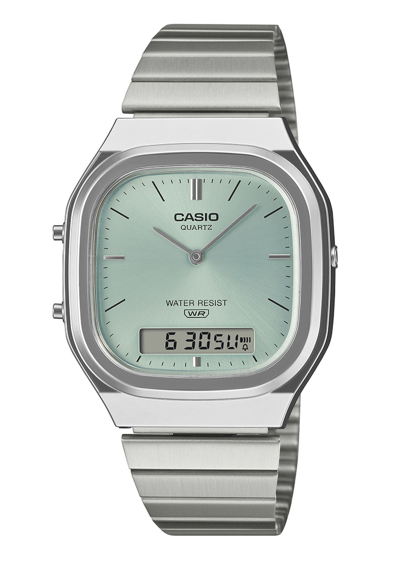 Casio Armbanduhr Vintage AQ-240E-2AEF analog-digital eisblau