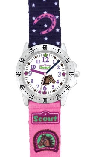 Scout Mädchen Armbanduhr Action Girls 164000043 Lucky Horse