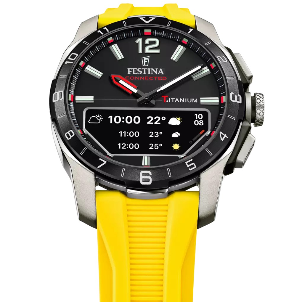 Festina Herren Armbanduhr F23000/A Connected D Gelb