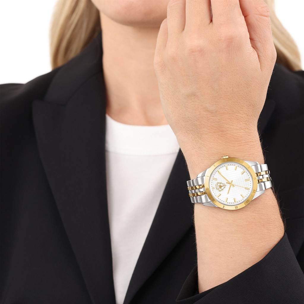 JOOP! Damen Armbanduhr 2040160 Edelstahl bicolor