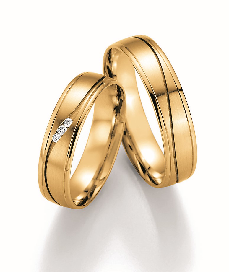 Eheringe Trauringe Ruesch Pure I 66/30090 66/30100 Gelbgold