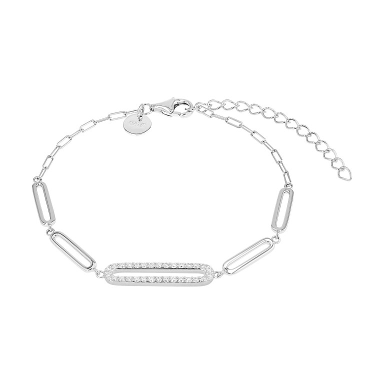 Tom Tailor Damen Armband 2100558 Silber 925 synth. Zirkonia