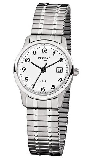 Regent Damen Armbanduhr 7977.44.99 F-885 Edelstahl Zugband