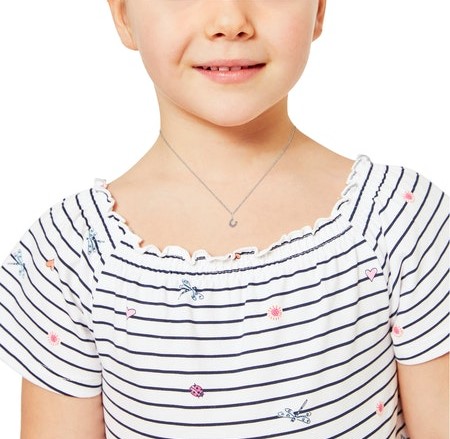 s.Oliver Kids Girls Halskette 2032579 Hufeisen Silber Zirkonia