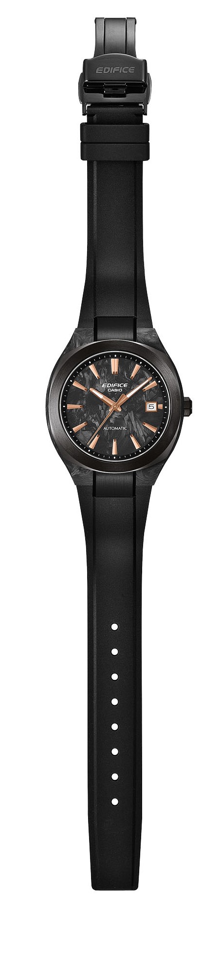 Casio  Herren Armbanduhr Edifice EFK-200XPB-1AER Automatik Carbon
