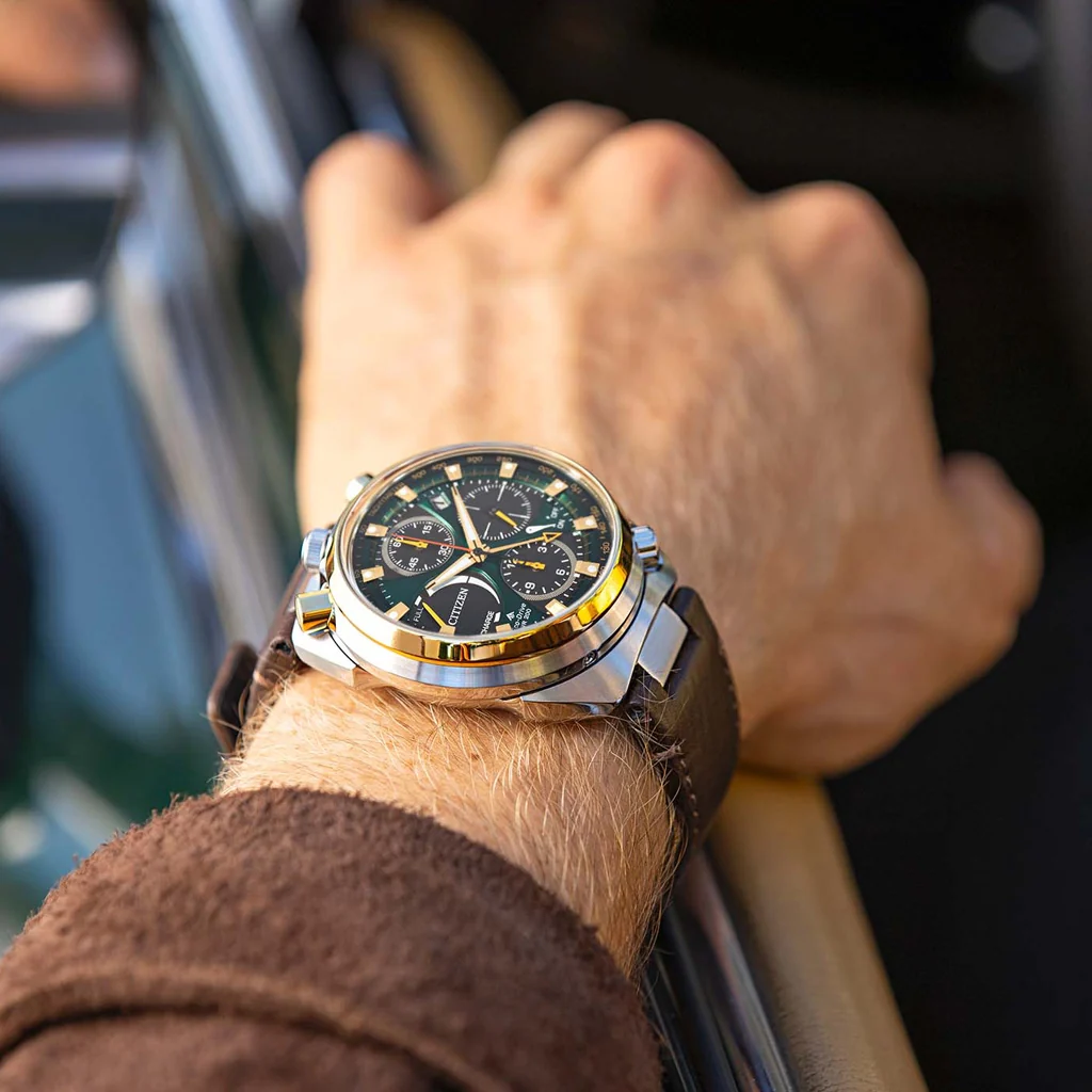 Citizen Herren Armbanduhr Promaster Tsuno Land Racing AV0104-06W Chronograph Eco-Drive Limited Edition