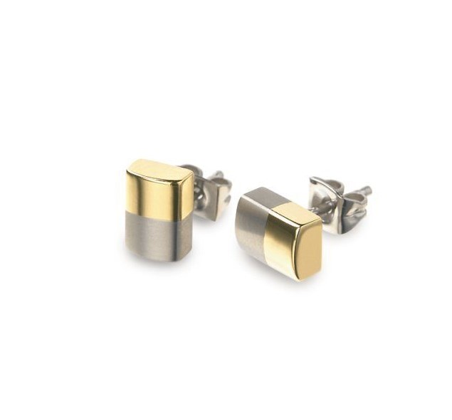 Boccia Damen Ohrstecker 0509-03 Titan bicolor