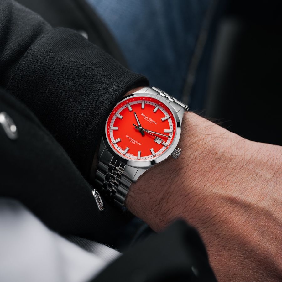 Bruno Söhnle Armbanduhr 17-12230-540 Turin Automatik "Bright Red" 2026
