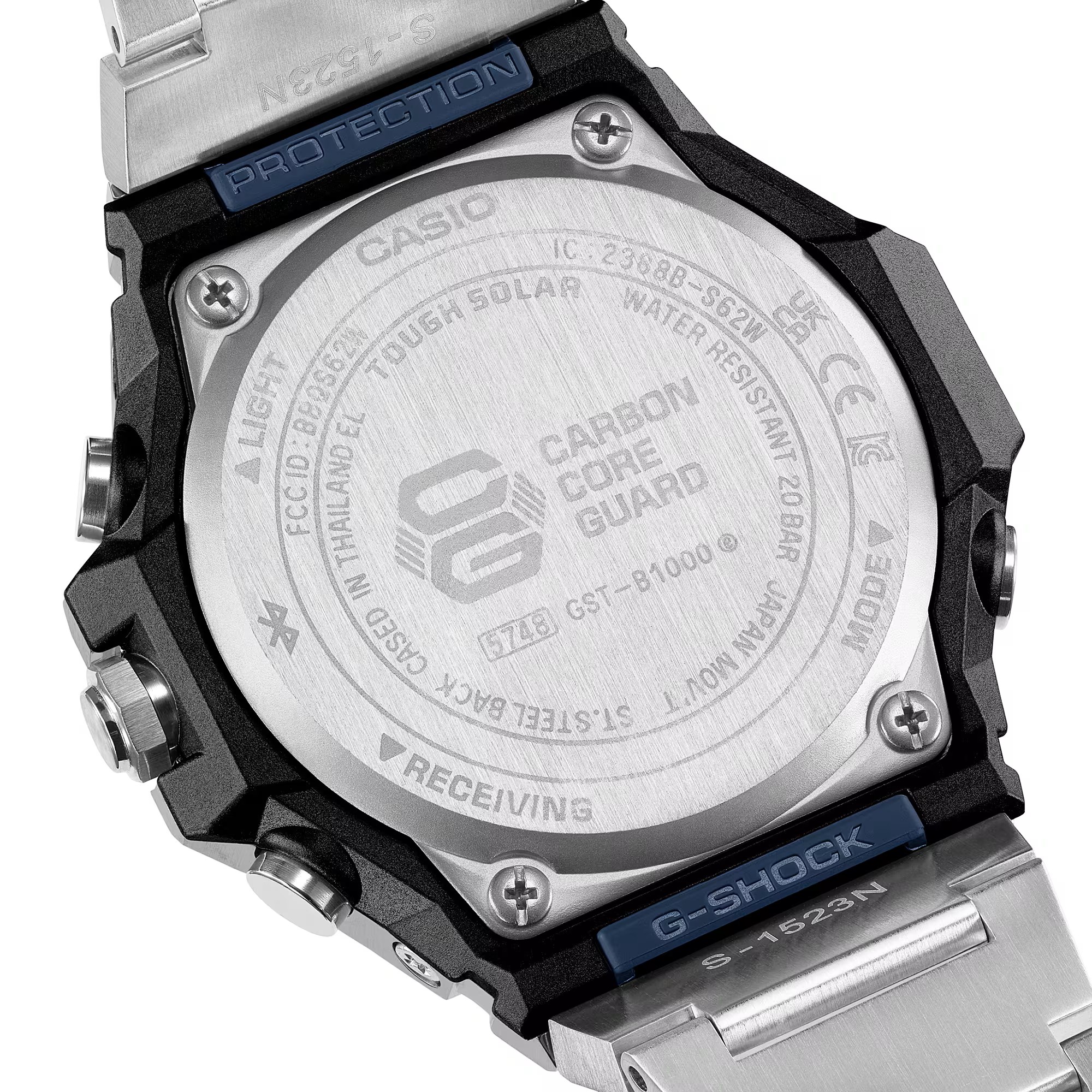 Casio Herren Armbanduhr G-Shock GST-B1000D-2AER Bluetooth Solar