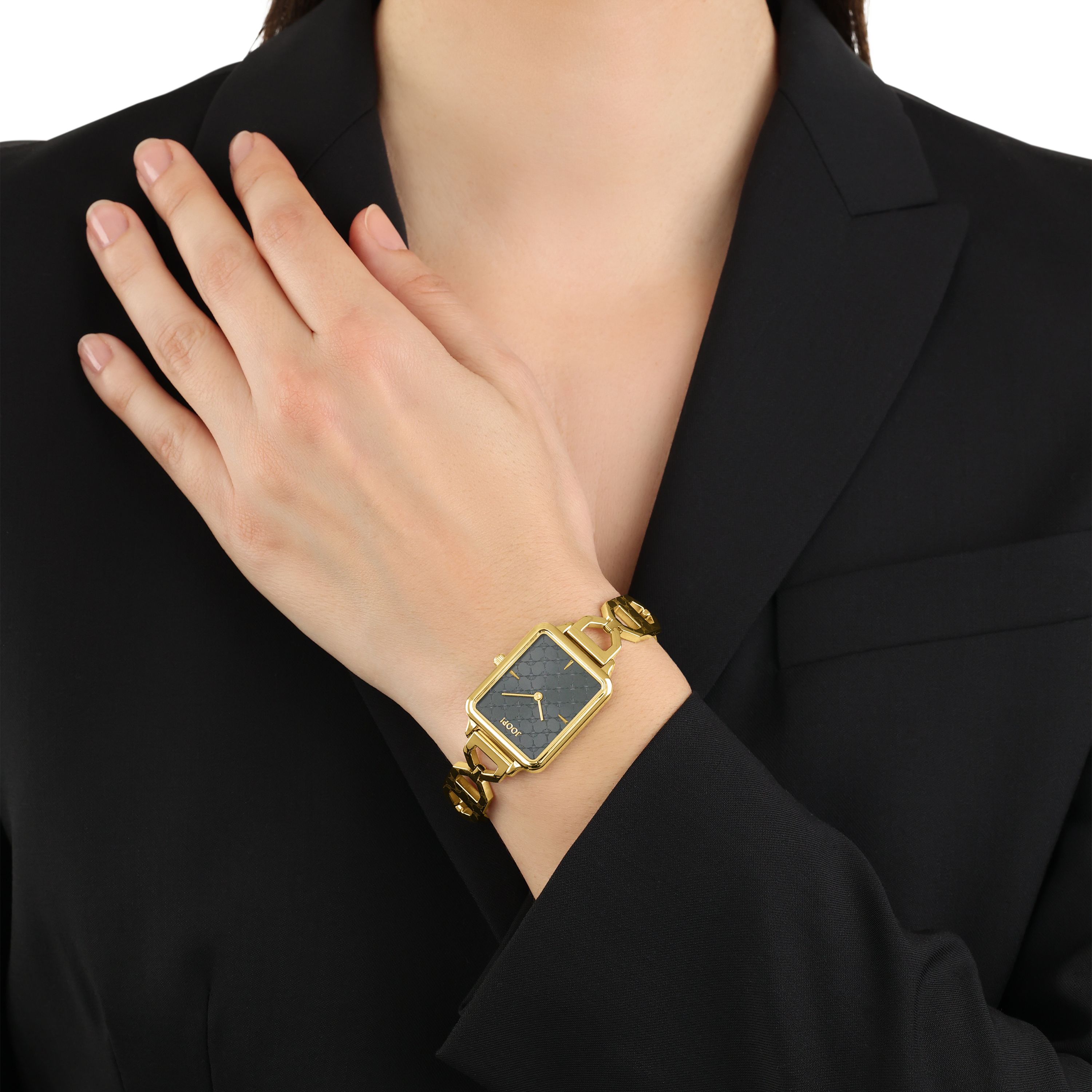 JOOP! Damen Armbanduhr 2036592 Edelstahl gelbgold IP