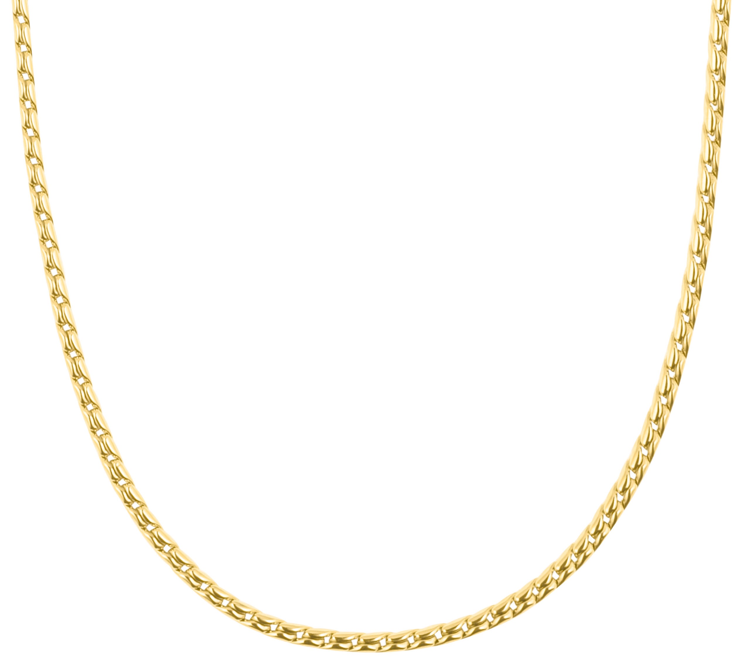 s.Oliver Damen Halskette 2035761 Edelstahl gelbgold IP