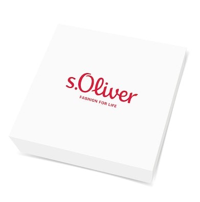 s.Oliver Damen Halskette 2025992 Silber Zirkonia