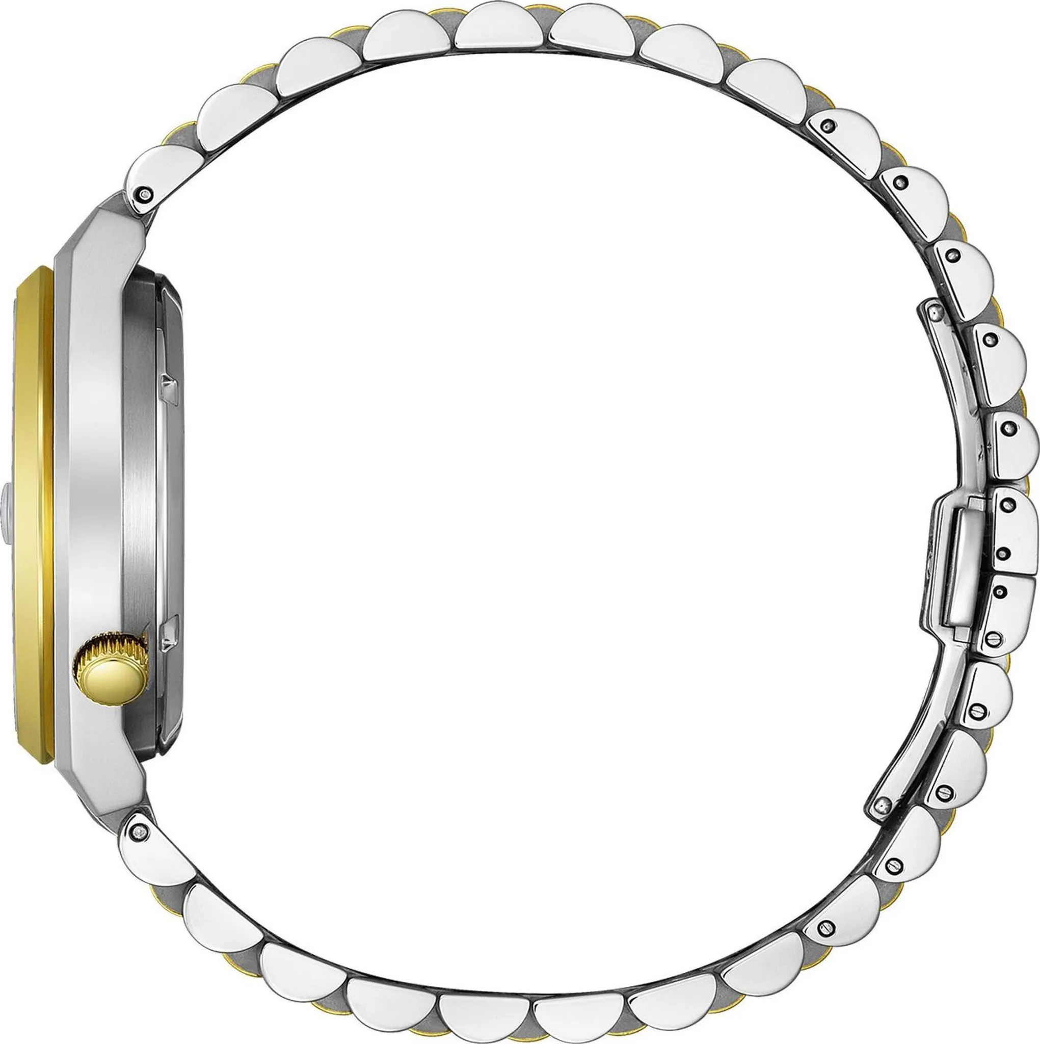 Citizen Herren Armbanduhr NK0024-54X Tsuyosa 60 Automatic Edelstahl bicolor